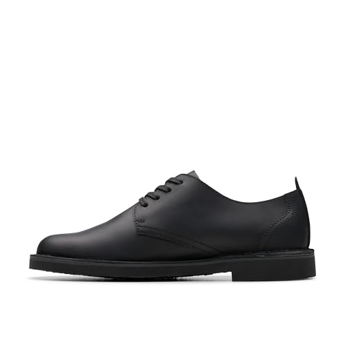 Clarks Herren Shepton Low, Schwarzes Leder, 44.5 EU Clarks Herren Shepton Low, Schwarzes Leder, 44.5 EU von Clarks