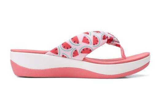 CLARKS ARLA GLISON ROUGE INTERESSE FLIP-FLOPS Rosa - Gr. - 30 von Clarks