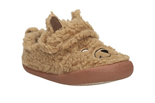 CLARKS - Boys Slippers - 3 UK Child - Clarks Shilo Jack Fst Light Brown - Light Brown - 2 UK Child - G (Wide) von Clarks