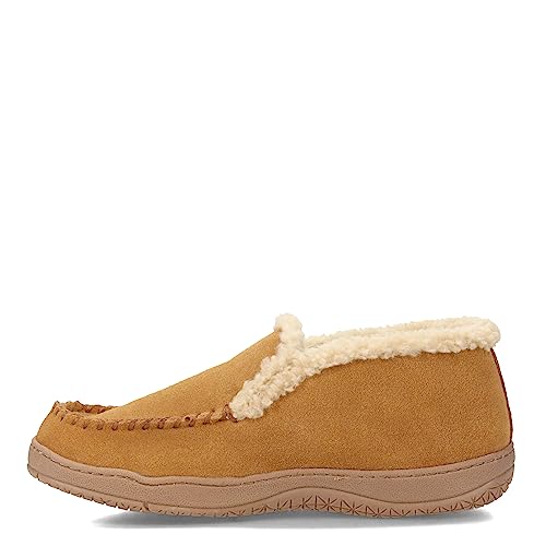 CLARKS Men's, Moccasin Sherpa-Lined Slipper Cinnamon 9 M von Clarks