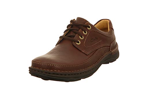 Clarks, Nature Three Derbys Herren-Schuhe, Braun - braun - Größe: 45 EU von Clarks