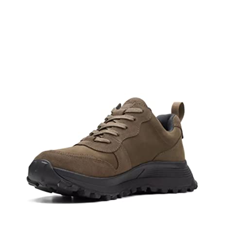 Clarks ATL Trek Free wasserdichte Nubukschuhe in Khaki, braun, 42 EU von Clarks