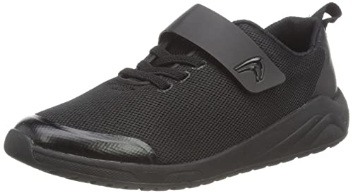 Clarks Aeon Pace O Sneaker, zwart, 32,5 EU, zwart von Clarks