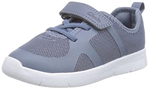 Clarks Ath Flux K Sneaker, Light Blue, 27.5 EU von Clarks