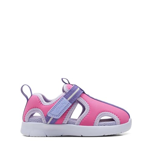 Clarks Ath Water T. Sneaker, Pink Synthetic, 23 EU von Clarks