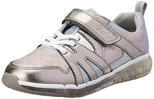 Clarks Baby-Mädchen Spark SparkyK. Sneaker, Lilac, 25 EU von Clarks