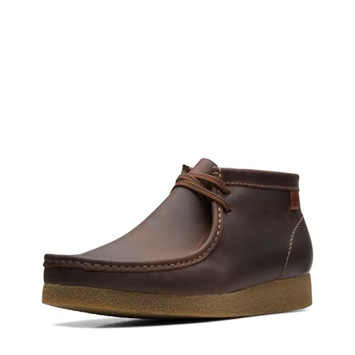 Clarks Barca Shacre, Chukka-Schuhe für Herren, Bienenwachs, 41 EU Wide von Clarks