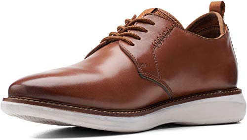 Clarks - Brantin Low Schuhe für Herren, 39 EU, Dark Tan Leather von Clarks