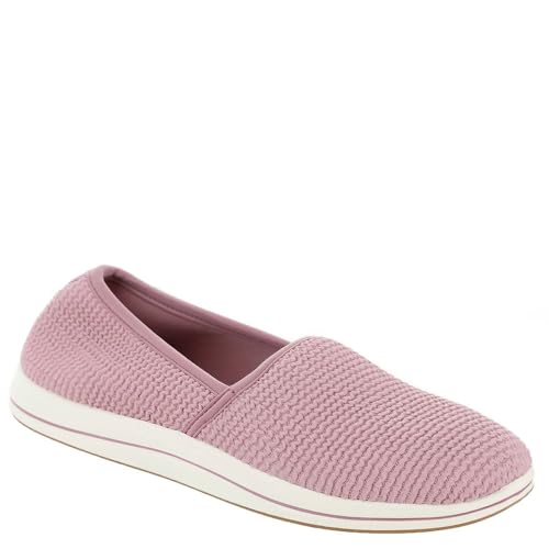 Clarks Breeze CloudSteppers Damen-Slipper zum Reinschlüpfen, Violett, 12 Narrow von Clarks