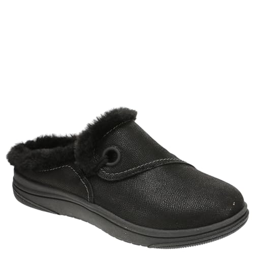 Clarks Breeze Myth Damen Slip On, Textil schwarz, 6.5 Wide von Clarks
