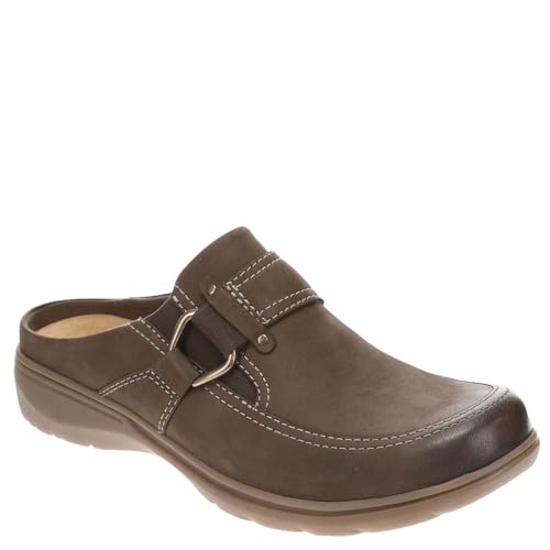 Clarks Carleigh Viola Pantoletten für Damen, Pilznubuk, 7 Narrow von Clarks
