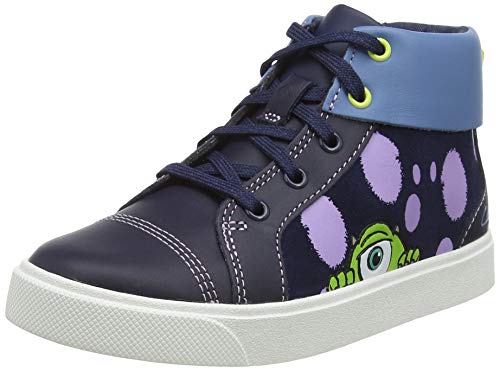 Clarks City Scare K Sneaker, Navy-Kombination, 28.5 EU von Clarks