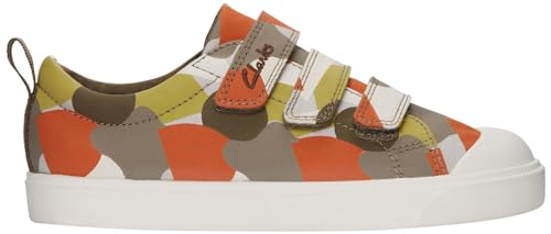 Clarks City Vibe K, Sneaker, Olive Interest, 21 EU Clarks City Vibe K, Sneaker, Olive Interest, 21 EU von Clarks