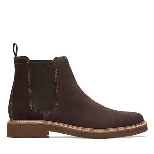 Clarks Clarkdale Easy Mens Chelsea Boots 41.5 EU Beeswax von Clarks