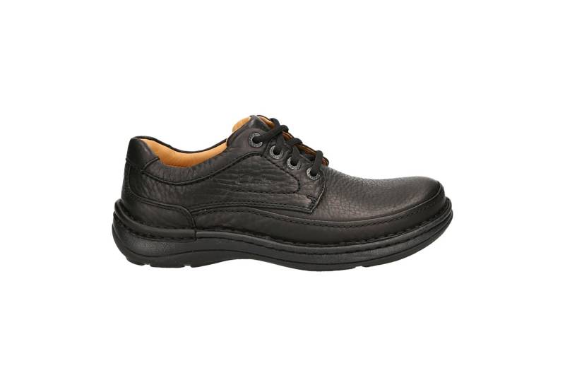 Clarks Clarks 20339008 NATURE THREE, Schnürschuhe, Schwarz, Herren Schnürschuh von Clarks