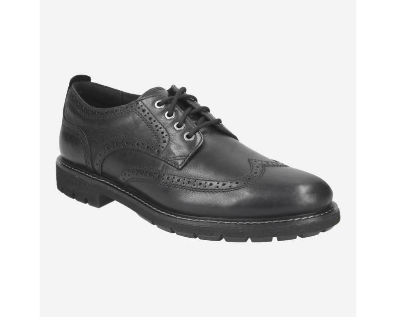 Clarks Clarks Batcombe Far 26173438 7, Schnürschuhe in Schwarz für Herren Schnürschuh von Clarks