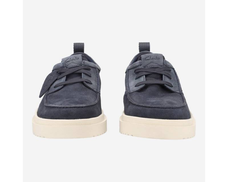 Clarks Clarks Polden Moc 26180866 7, Schnürschuhe in Blau für Herren Schnürschuh von Clarks