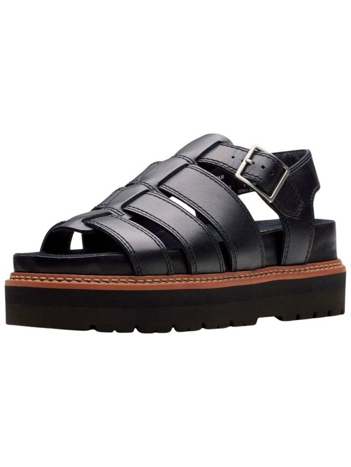 Clarks Clarks Sandalen Leder Plateausandaletten von Clarks