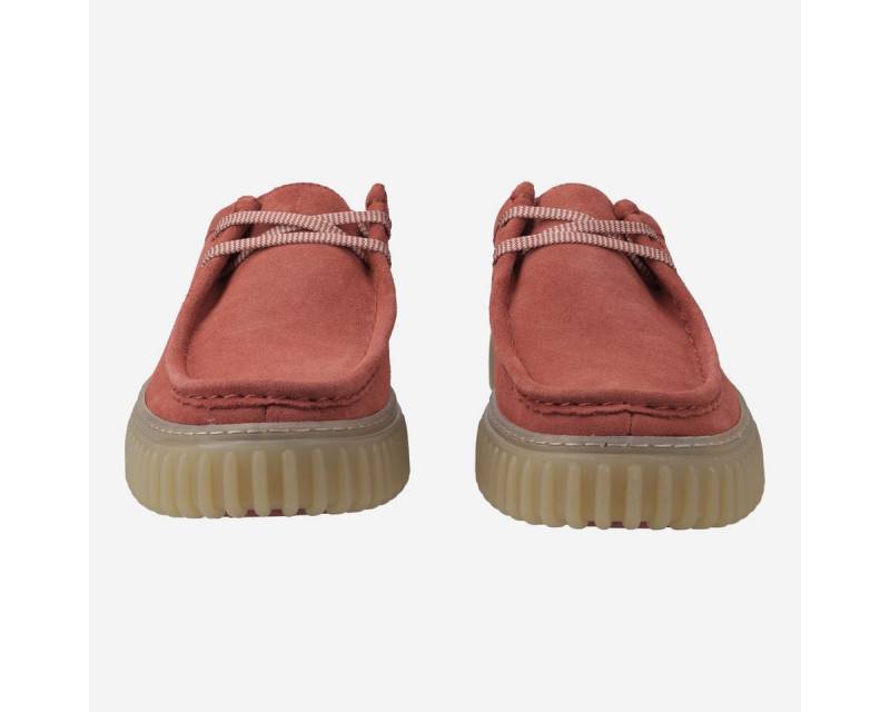 Clarks Clarks Torhill Lo 26176218 7, Schnürschuhe in Rot für Herren Schnürschuh von Clarks