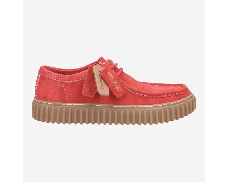 Clarks Clarks Torhill Lo 26180908 7, Schnürschuhe, Rot, Herren Schnürschuh von Clarks