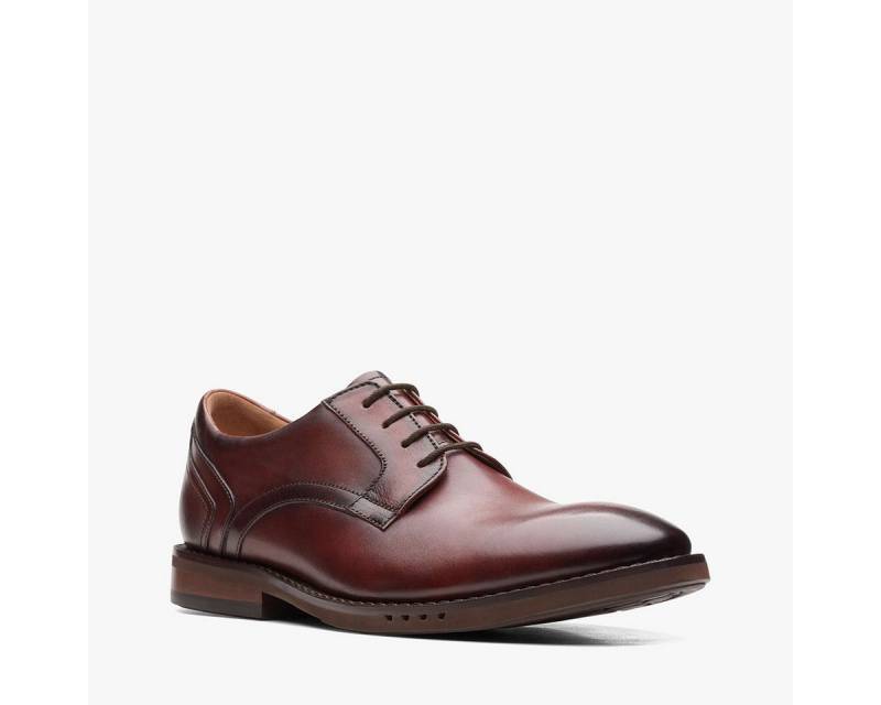 Clarks Clarks Un Hugh Lace 26168323 7, Schnürschuhe in Braun für Herren Schnürschuh von Clarks