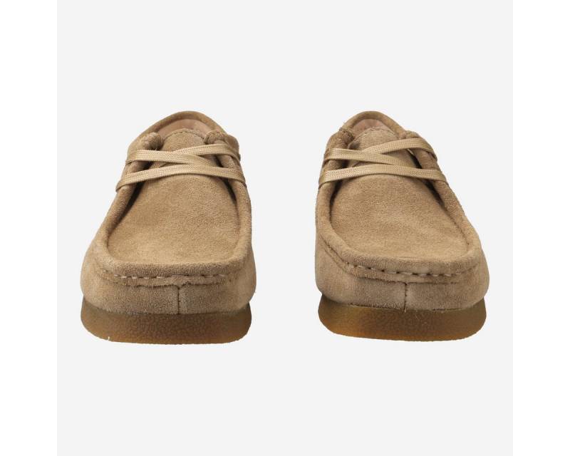 Clarks Clarks WallabeeEVOSh 26174747 4, Schnürschuhe in Beige/Sand für Damen Schnürschuh von Clarks