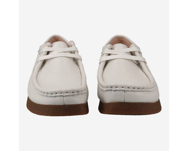 Clarks Clarks WallabeeEVOSh 26174880 4, Schnürschuhe in Weiß für Damen Schnürschuh von Clarks