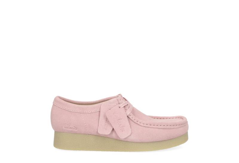 Clarks Clarks WallabeeEVOSh 26184536 4, Schnürschuhe, Rose, Damen Schnürschuh von Clarks