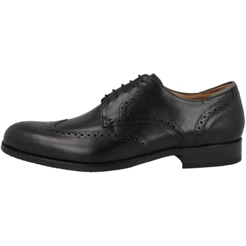 Clarks Craft Arlo Limit Brogue Lederschuhe in Schwarz, Schwarz, 41 EU Clarks Craft Arlo Limit Brogue Lederschuhe in Schwarz, Schwarz, 41 EU von Clarks