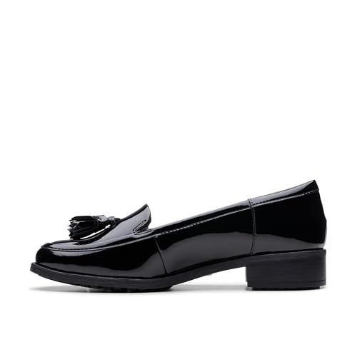 Clarks Unisex Havisham Edge Shoes, Black Pat, 41 EU Clarks Unisex Havisham Edge Shoes, Black Pat, 41 EU von Clarks