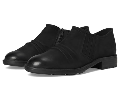 Clarks Damen 26184065 Loafer, Schwarz Nubuk, 37 EU von Clarks