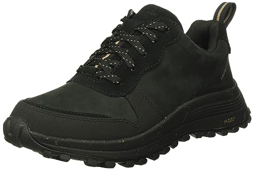 Clarks Damen ATL Trek Free WP Sneaker, Black Nubuck, 39 EU von Clarks