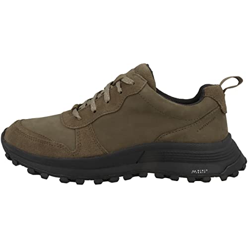 Clarks Damen ATL Trek Free WP Sneaker, Khaki Nubuck, 41 EU von Clarks