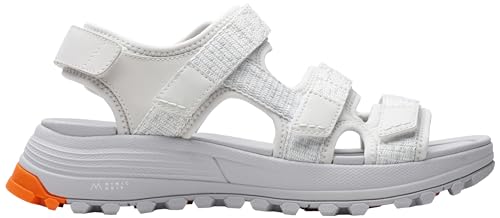 Clarks Damen ATL Trek Sun Sandale, Off White Combi, 37.5 EU von Clarks