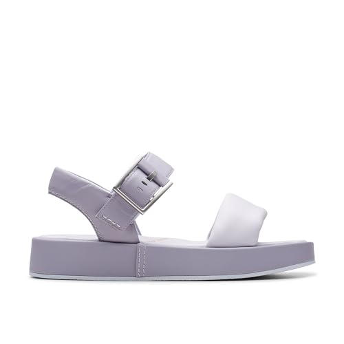 Clarks Damen Alda Strap Sandale, Flieder Kombi, 37 EU von Clarks