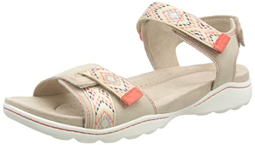 Clarks Damen Amanda Sprint Sport Sandal, Sand Suede, 38 EU von Clarks