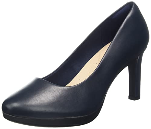 Clarks Damen Ambyr Joy Pumps, Navig Leder, 36 EU von Clarks