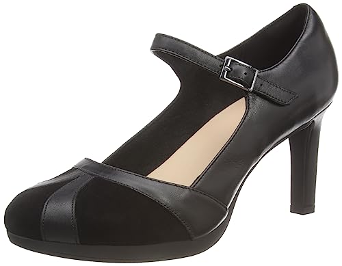 Clarks Damen Ambyr Light Pumps, Black Combi, 41.5 EU von Clarks