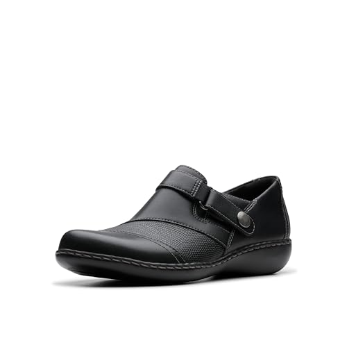 Clarks Damen Ashland Gem Slipper, Schwarz Leder, 42.5 EU Clarks Damen Ashland Gem Slipper, Schwarz Leder, 42.5 EU von Clarks