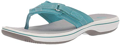 Clarks Damen Breeze Sea, Aqua, 37.5 EU von Clarks