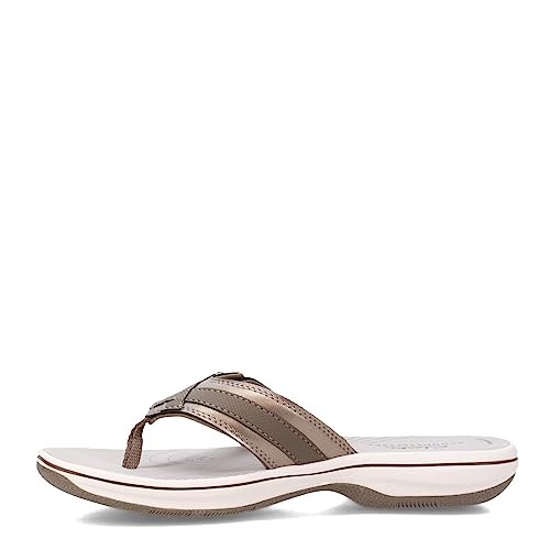 Clarks Damen Breeze Sea Flipflop, Zinn Synthetik, 39 EU von Clarks