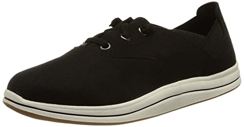 Clarks Damen Brinkley Ave Sneaker, Black, 35.5 EU von Clarks