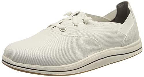 Clarks Damen Brinkley Ave Sneaker, White, 35.5 EU von Clarks