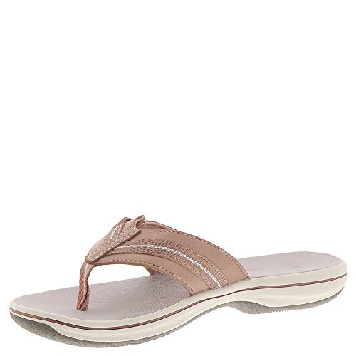 Clarks Damen Brinkley Jazz Flipflop, Rose Gold, 41.5 EU von Clarks