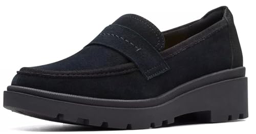 Clarks Damen Calla Ease Flacher Slipper, Schwarze Velourslederoptik, 39 EU Weit Clarks Damen Calla Ease Flacher Slipper, Schwarze Velourslederoptik, 39 EU Weit von Clarks