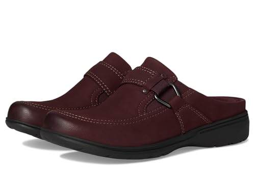 Clarks Damen Carleigh Viola Hausschuh, Merlot, 39.5 EU Weit von Clarks