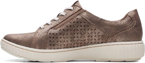 Clarks Damen Caroline Ella Oxford, Bronze Metallic, 35.5 EU von Clarks