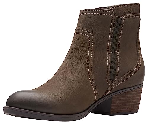 Clarks Damen Charlten Ave Mode-Stiefel, Slate Nubuck, 39.5 EU von Clarks