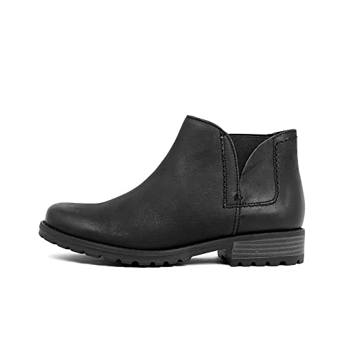 Clarks Damen Clarkwell Demi Chukka-Stiefel, Black Leather, 41 EU von Clarks