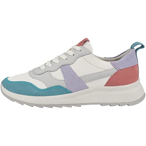 Clarks Damen DashLite Jazz Sneaker, Lilac Combi, 42 EU von Clarks